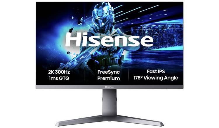 Hisense 27G6QUK 27 Inch 300Hz IPS QHD Gaming Monitor