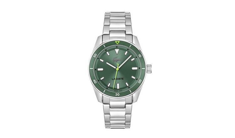 Lacoste Men's Silver Stainless Steel Bracelet Watch