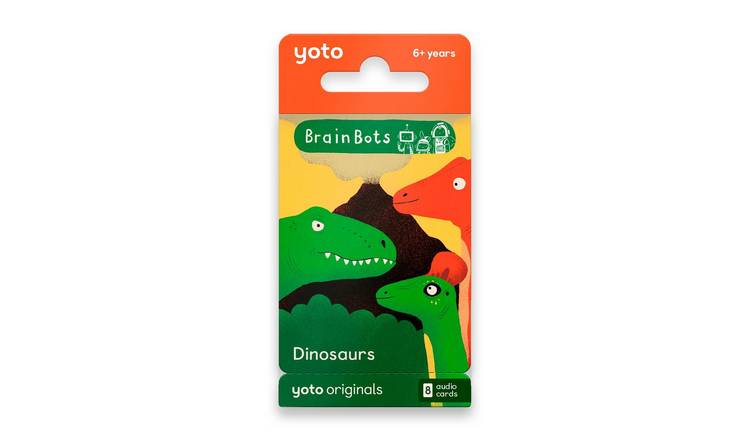 Yoto BrainBots Dinosaurs Audio Card Collection