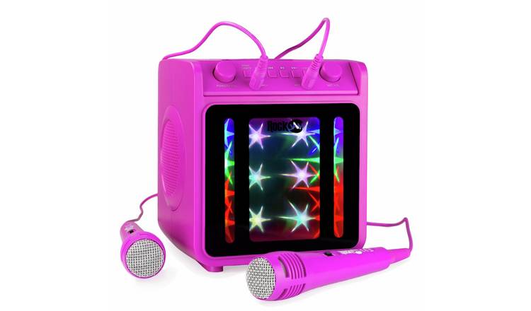 RockJam SingCube 10Watt Bluetooth Karaoke Machine - Two Mics