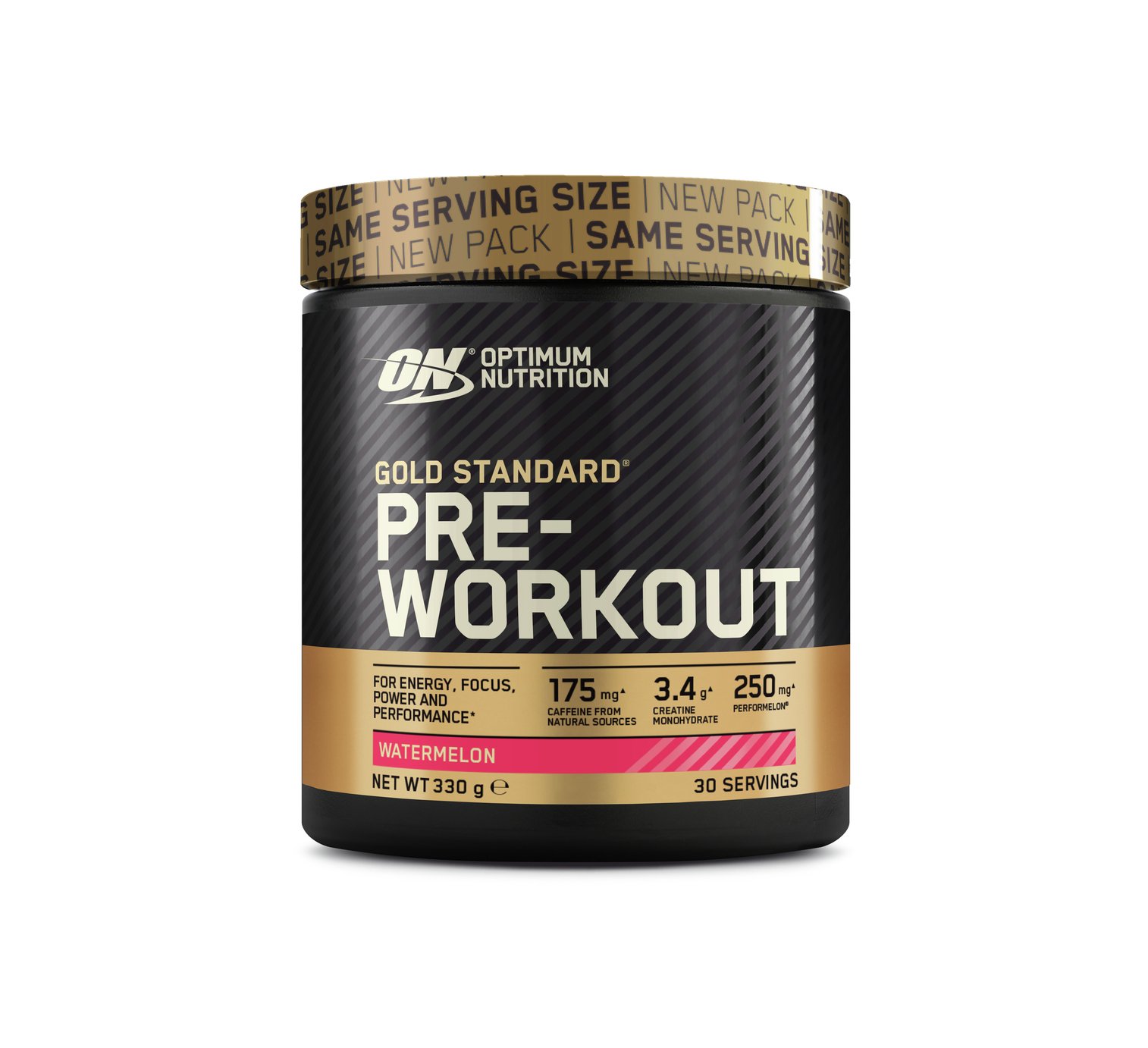 Optimum Nutrition Gold Standard Watermelon Pre Workout Drink Review