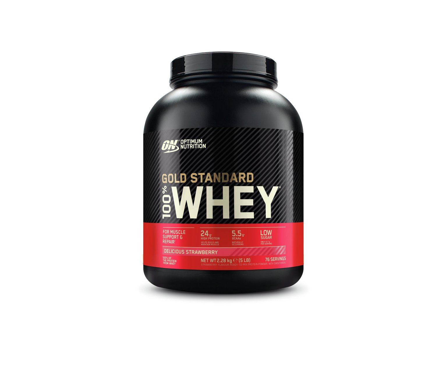 Optimum Nutrition Gold Standard 100% Strawberry Whey 2.28kg Review