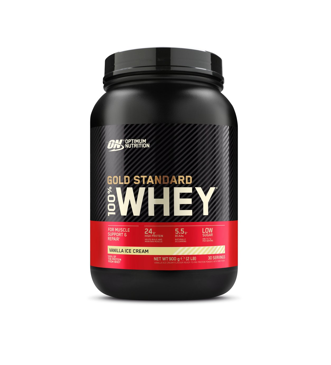 Optimum Nutrition Gold Standard 100% Vanilla whey 900g Review