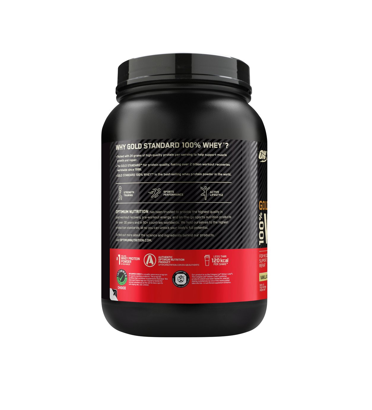 Optimum Nutrition Gold Standard 100% Vanilla whey 900g Review