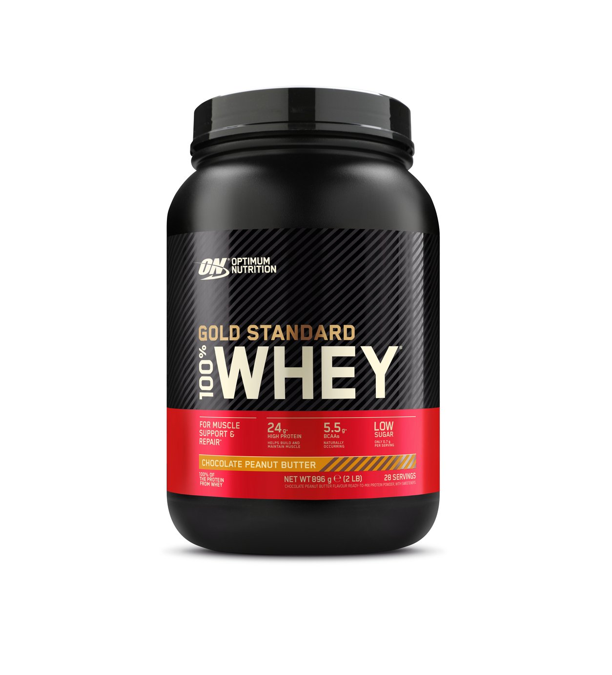 Optimum Nutrition Gold Standard 100% Choc Peanut Whey 896g Review