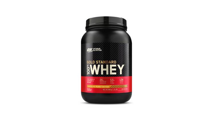 Optimum Nutrition Gold Standard 100% Choc Peanut Whey 896g