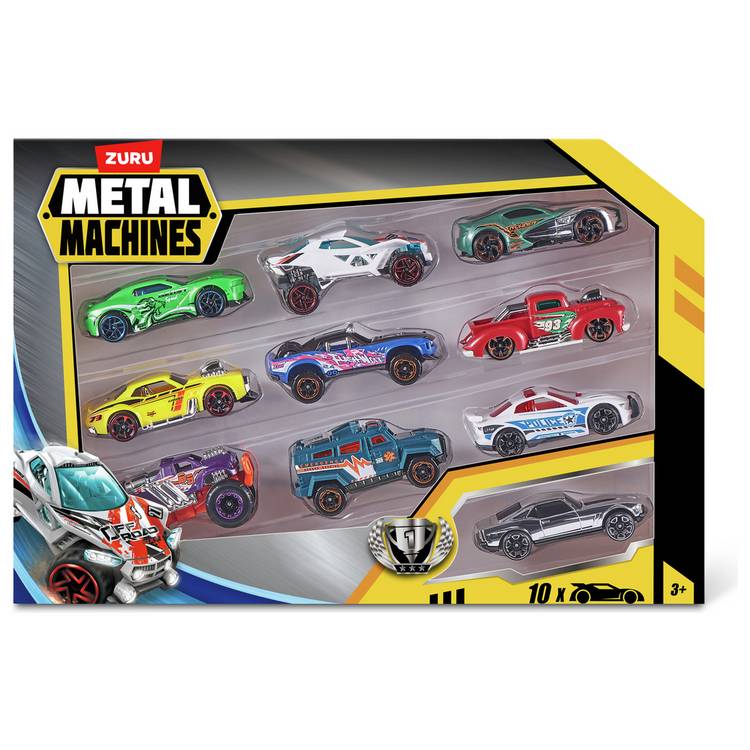 Zuru Metal Machines S2 Cars 10 Pack 0
