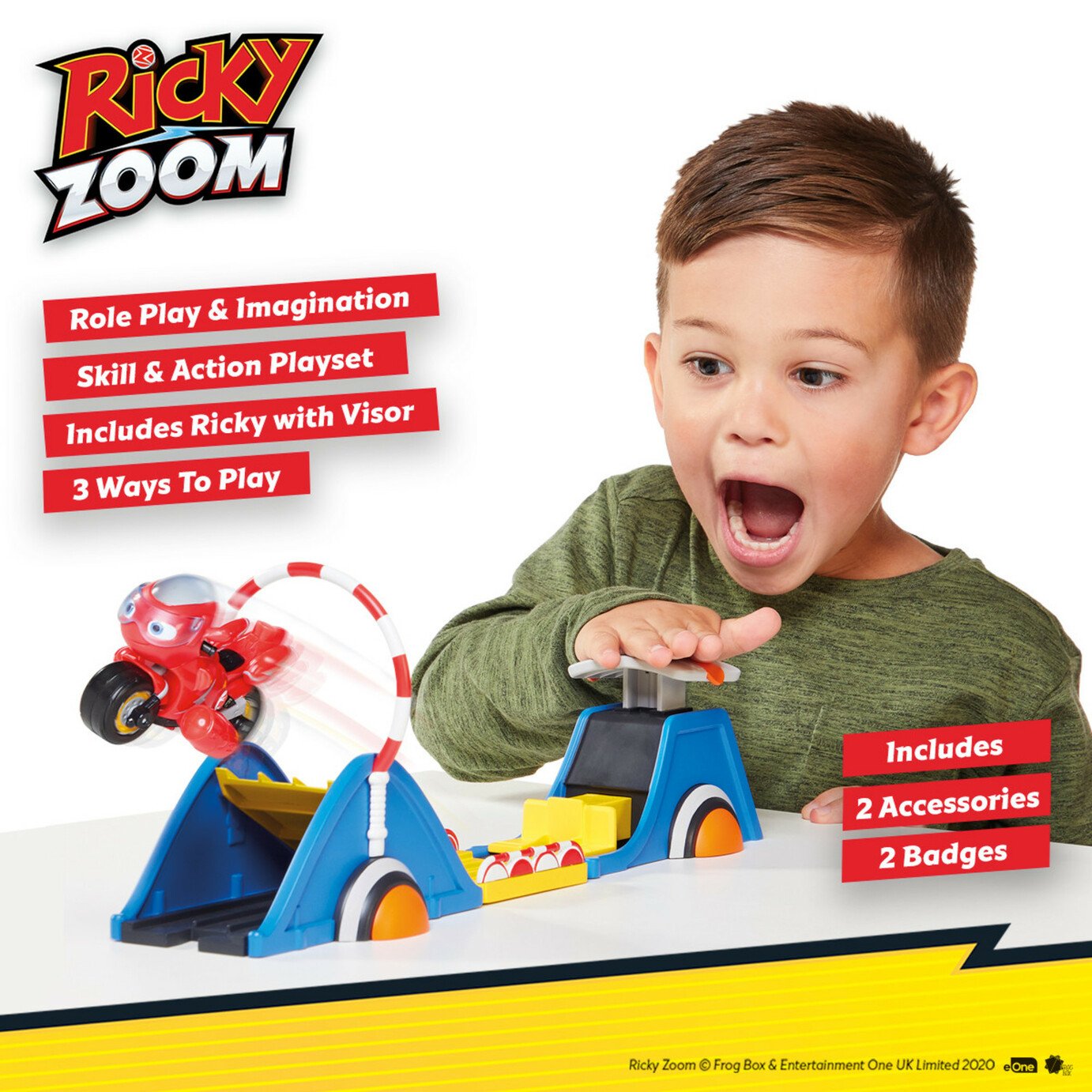 Ricky Zoom Speed & Stunt Playset Review