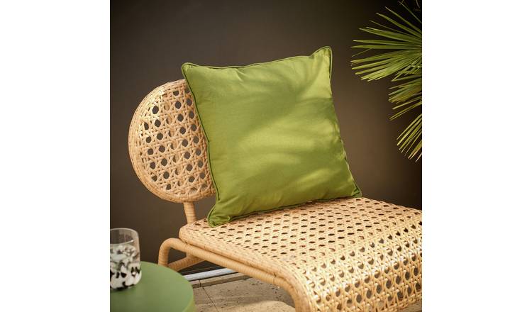 Habitat Green Outdoor Cushion