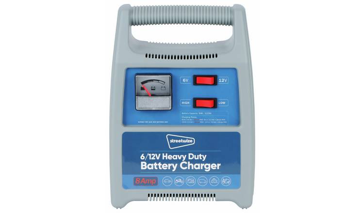 Streetwize 8 Amp 12V Automatic Battery Charger