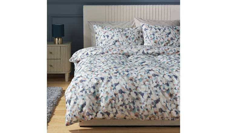 Argos Home Cotton Blurred Confetti Print Bedding Set- Single