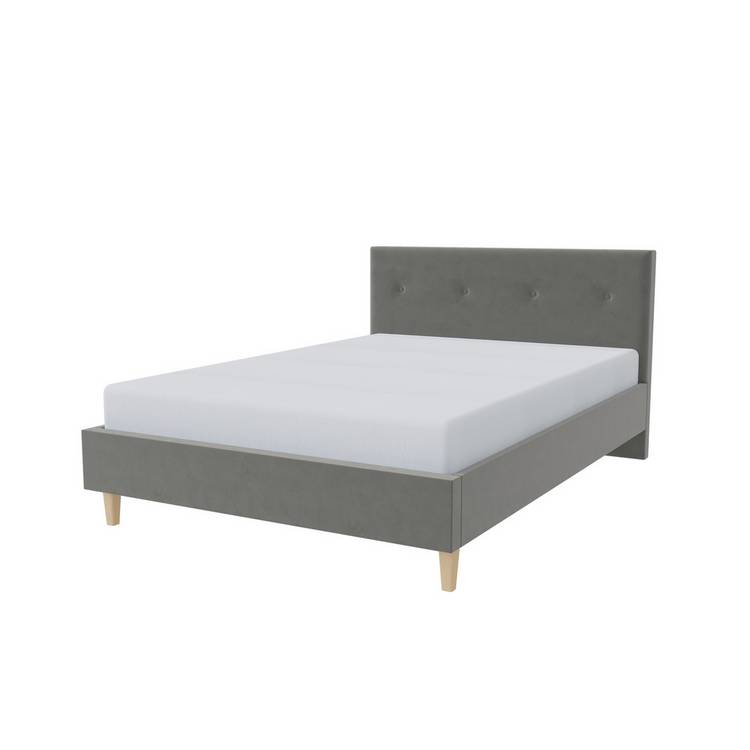 Millbrook Beds Kingsize Wooden Bed Frame - Grey 0