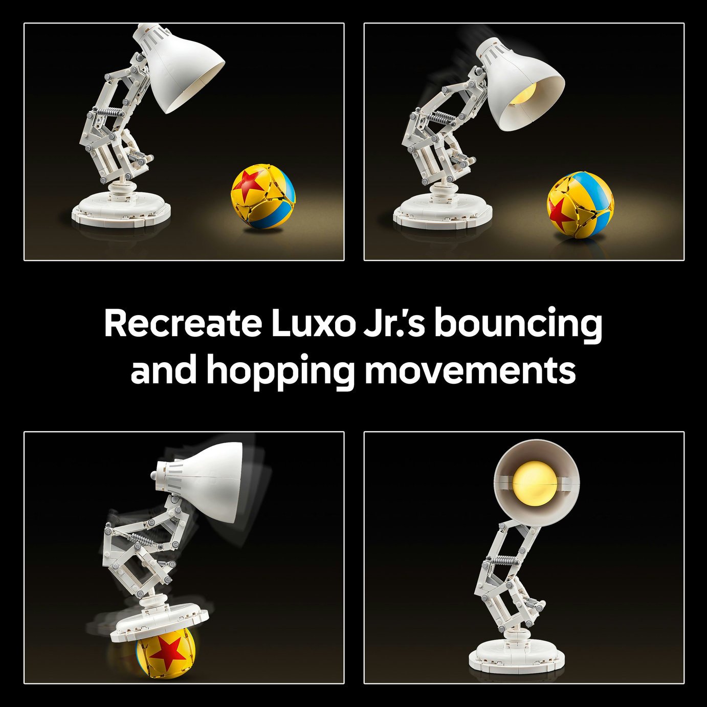 Buy LEGO Ideas Disney Pixar Luxo Jr. Set for Adults 21357 | LEGO