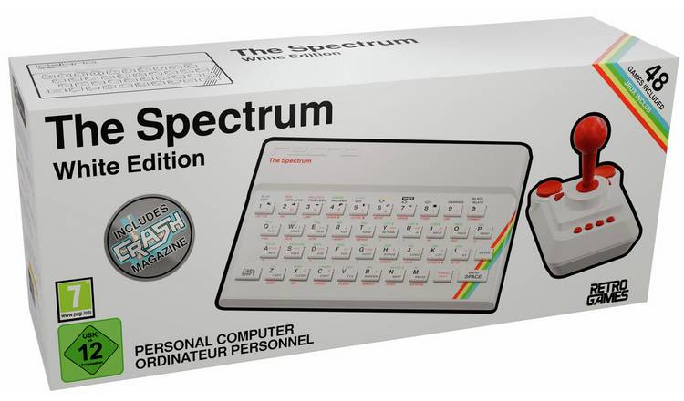 The Spectrum White Edition Retro Gaming