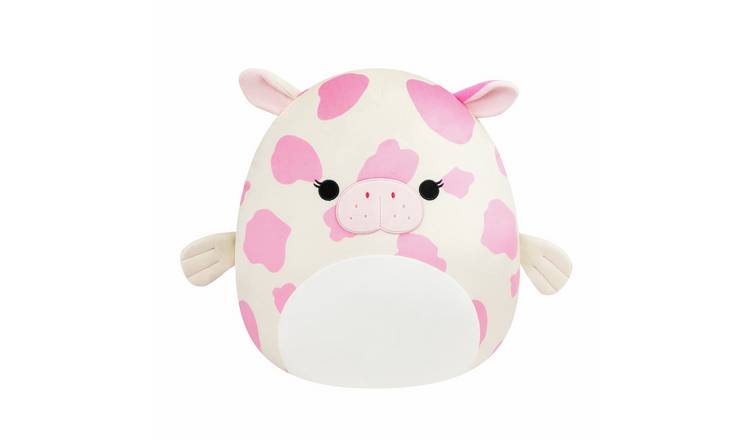Squishmallows 16 Inch Mondy Pink Sea Cow Soft Toy