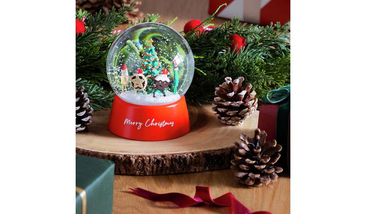 Comic Relief Snowflake Christmas Snow Globe