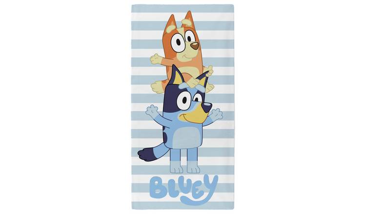 Bluey Piggyback Towel - Blue