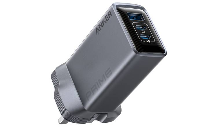 Anker Prime 100W GaN Wall Charger - Silver
