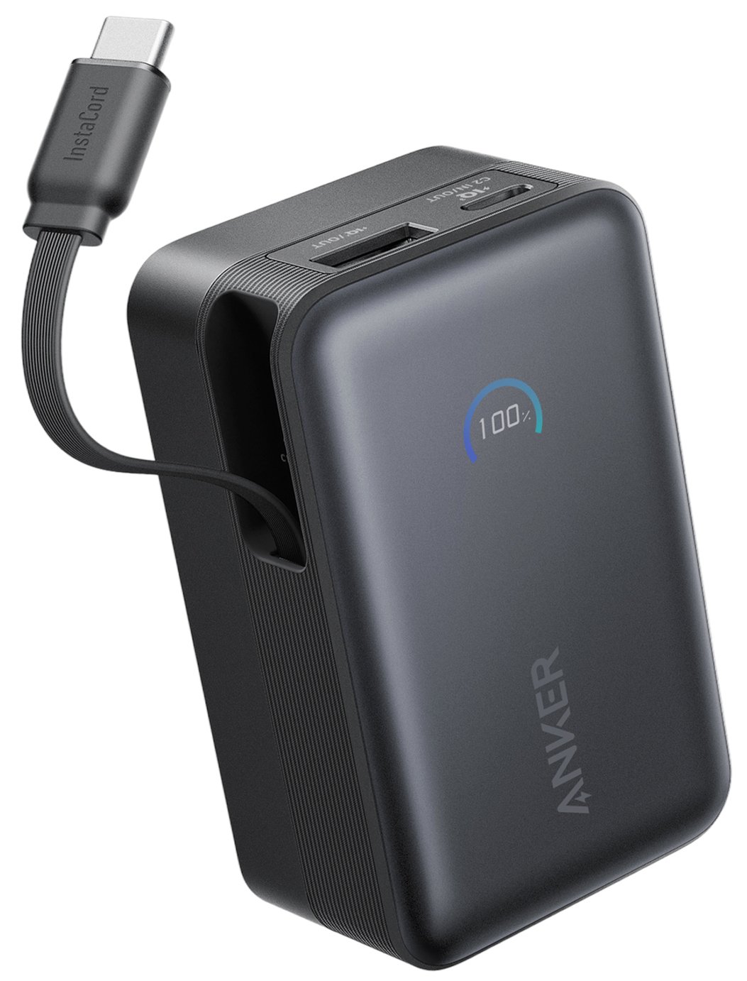 スマホアクセサリー Anker Nano Power Bank 10000mAh 45W Buy Anker 10000mAh 45W Nano Power Bank with Built-In USB-C Cable