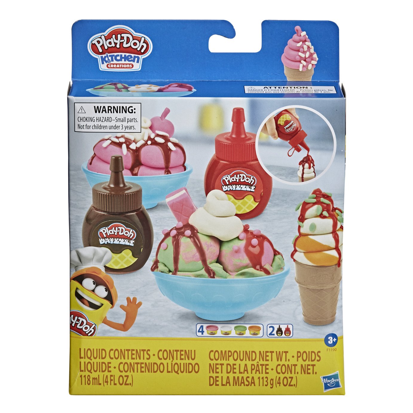 Play-Doh Kitchen Creations Double Drizzle Ice Cream Playset Review