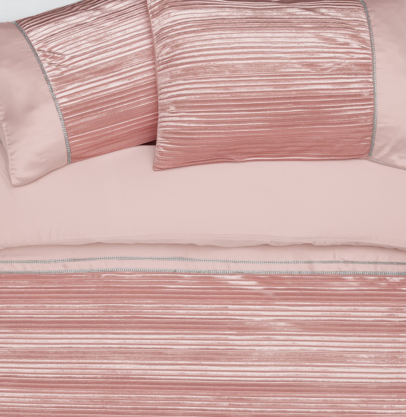 Argos Home Blush Sparkle Velvet Bedding Set Review