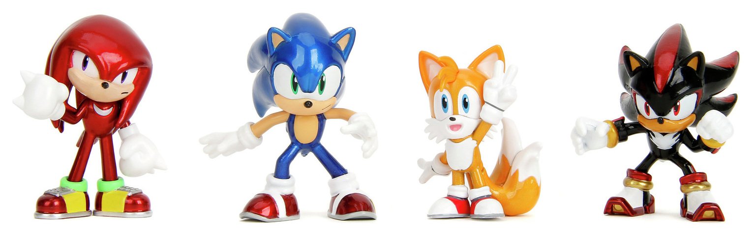 Sonic The Hedgehog 2.5inches 4 in 1 Set
