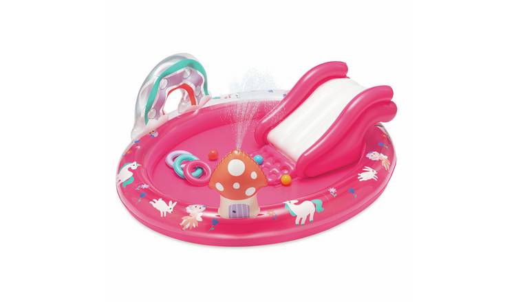 Chad Valley Unicorn & Rainbow Paddling Pool 97L