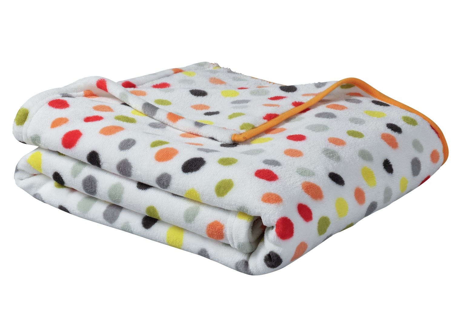 Argos Home Multicoloured Spot Fleece Review