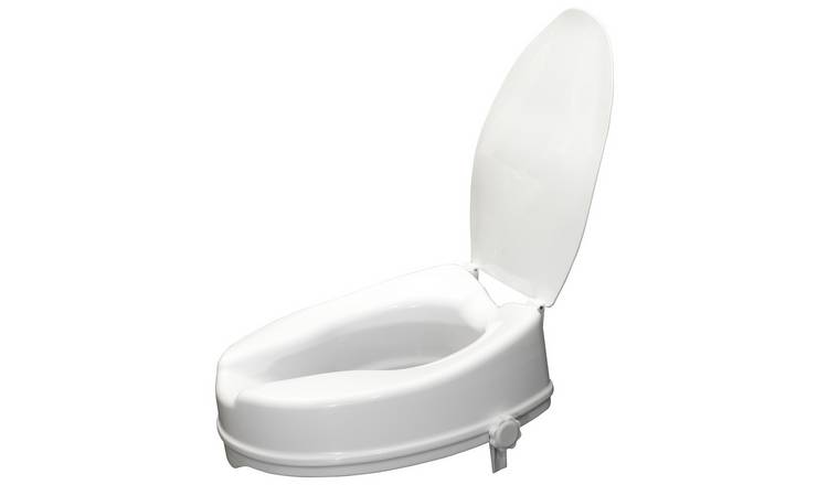 Buy Aidapt 4 Inches Raised Toilet Seat with Lid Raised toilet seats Argos