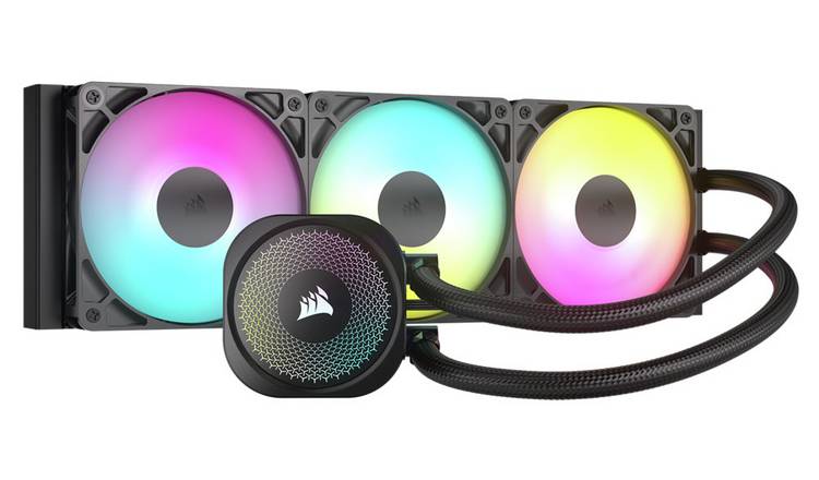 CORSAIR Nautilus 360 RS ARGB Liquid 360mm CPU Cooler- Black