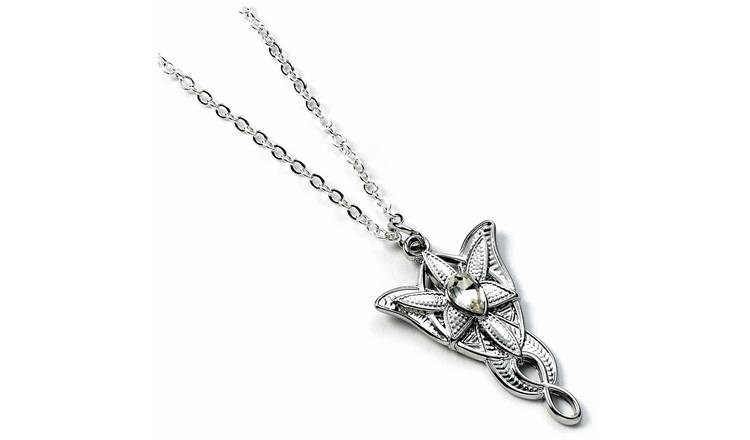 The Lord of The Rings Silver Coloured Evenstar Necklace