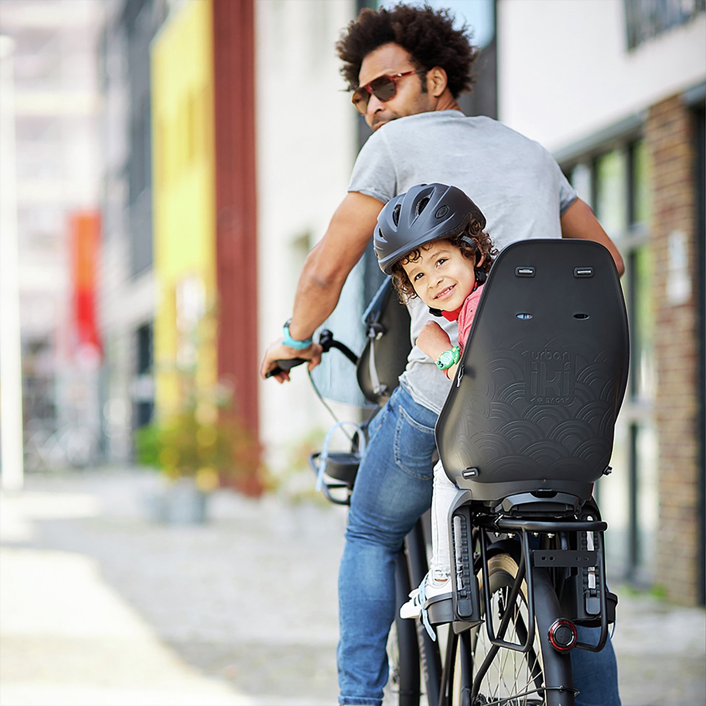 baby rear bike seat