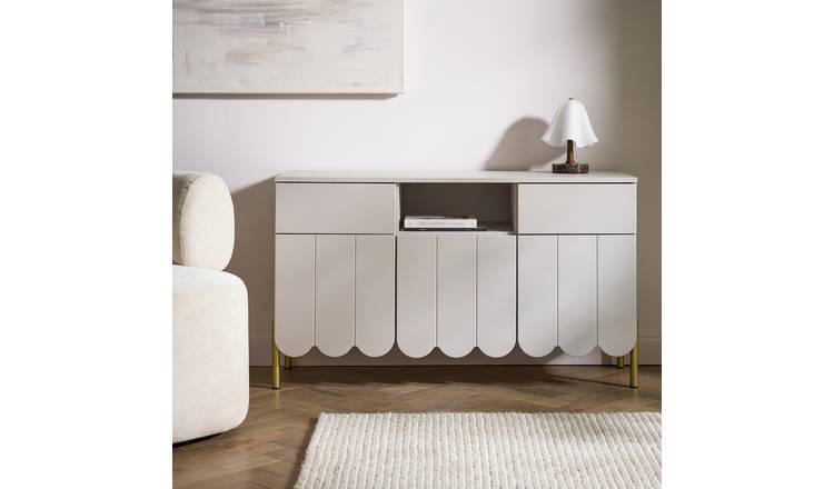 Habitat Fala 3 Door 2 Drawer Sideboard - Natural