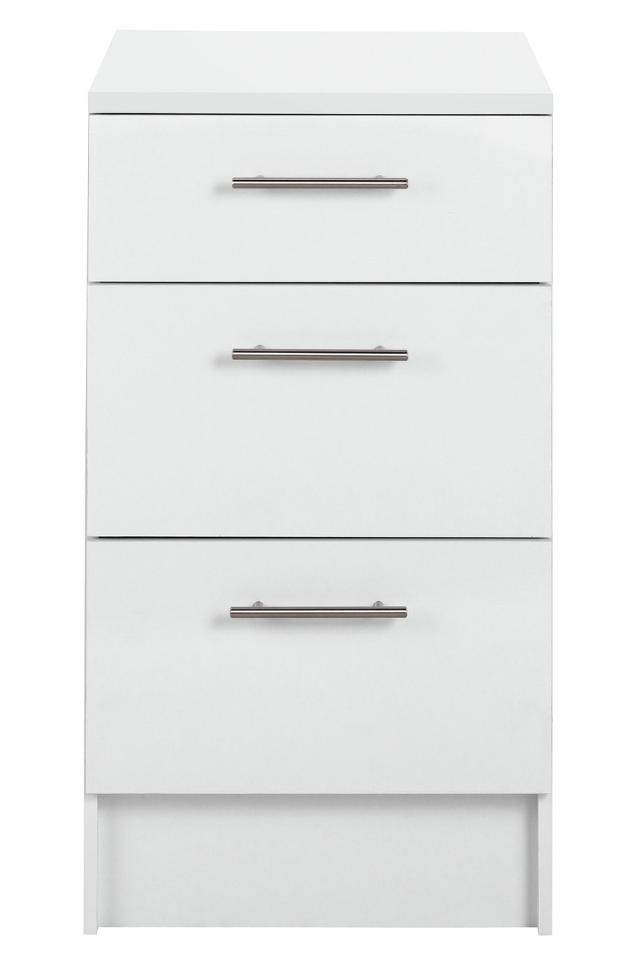Argos Home Athina 500mm Fitted Kitchen 3 Drawer Unit - White
