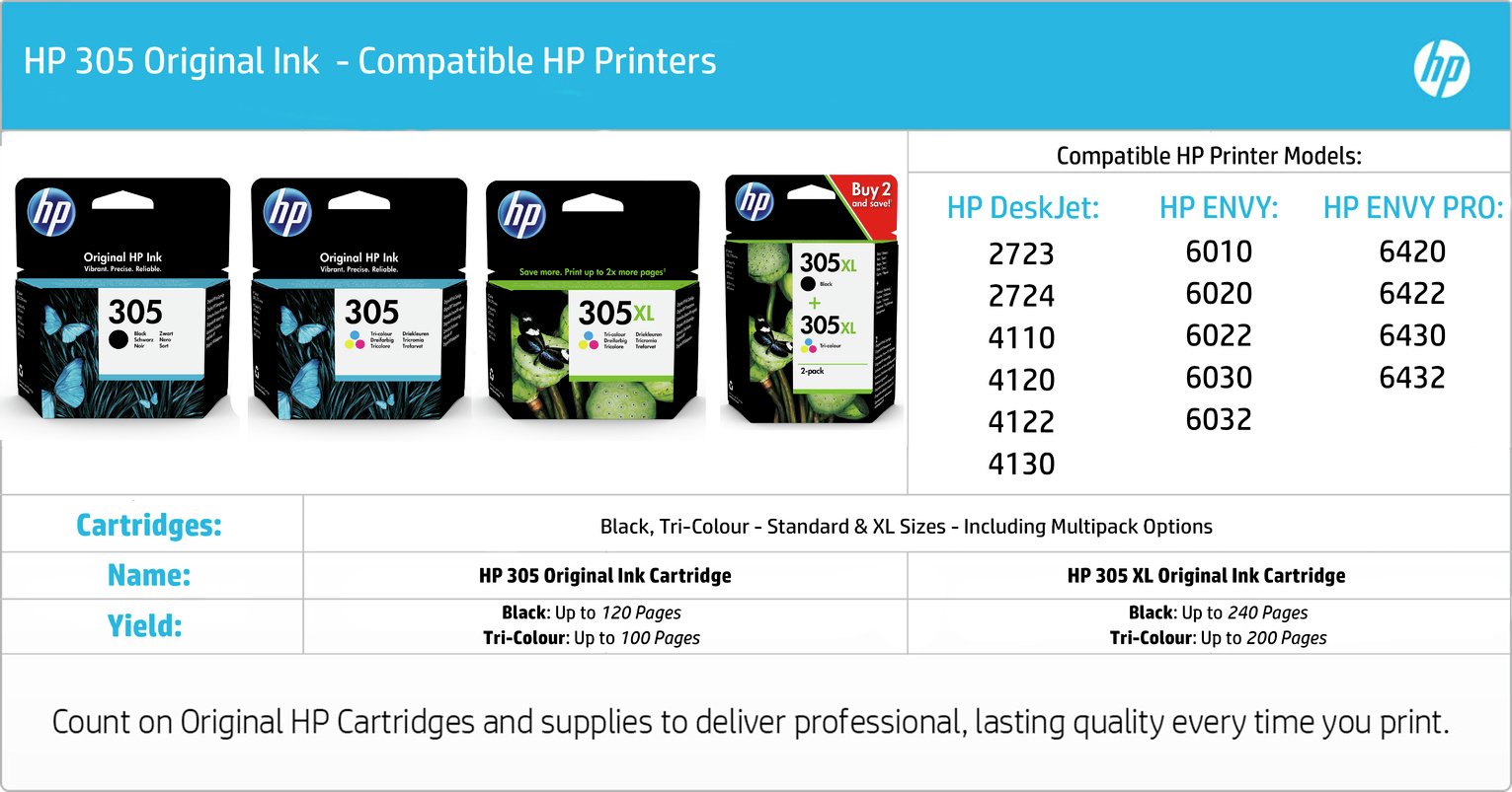 HP 305XL High-Yield Original Ink Cartridge Review