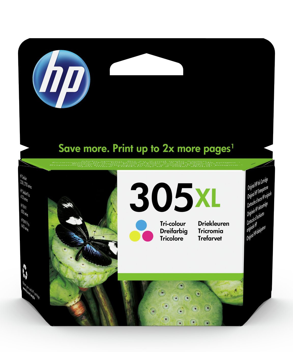 HP 305 XL High Yield Original Ink Cartridge - Colour