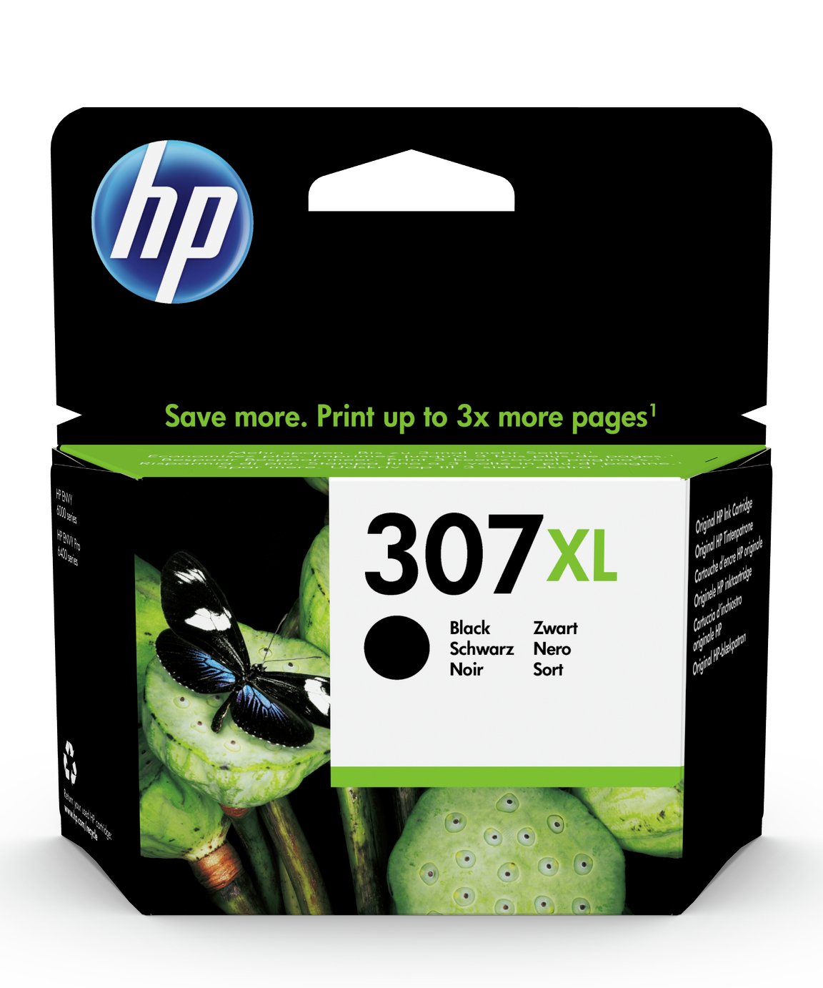 HP 307XL High Yield Original Ink Cartridge - Black