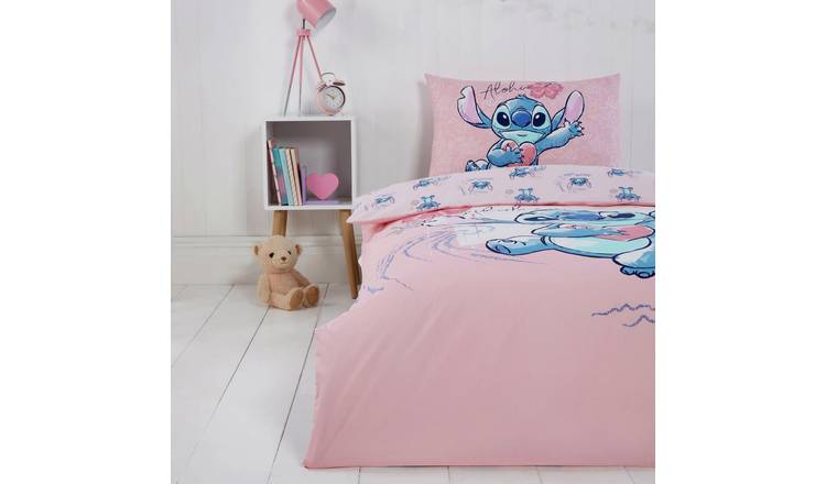 Disney Lilo & Stitch Pink Kids Bedding Set - Toddler