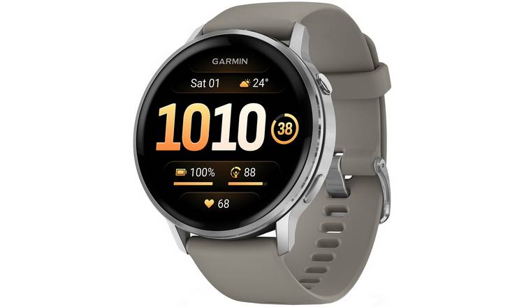 Garmin Venu 4 45mm GPS Fitness Smart Watch - Silver Grey