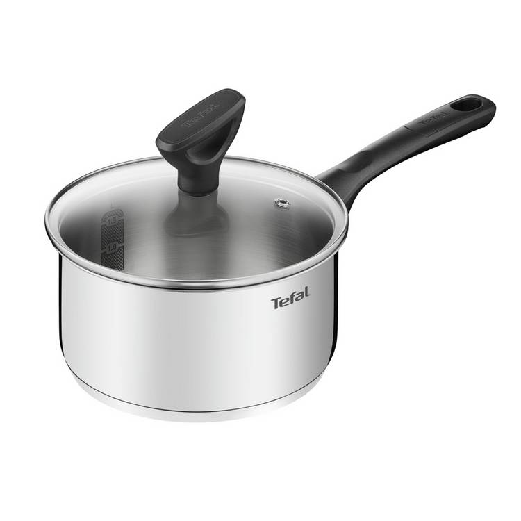 Tefal 18cm Titanium Edition Stainless Steel Saucepan 0