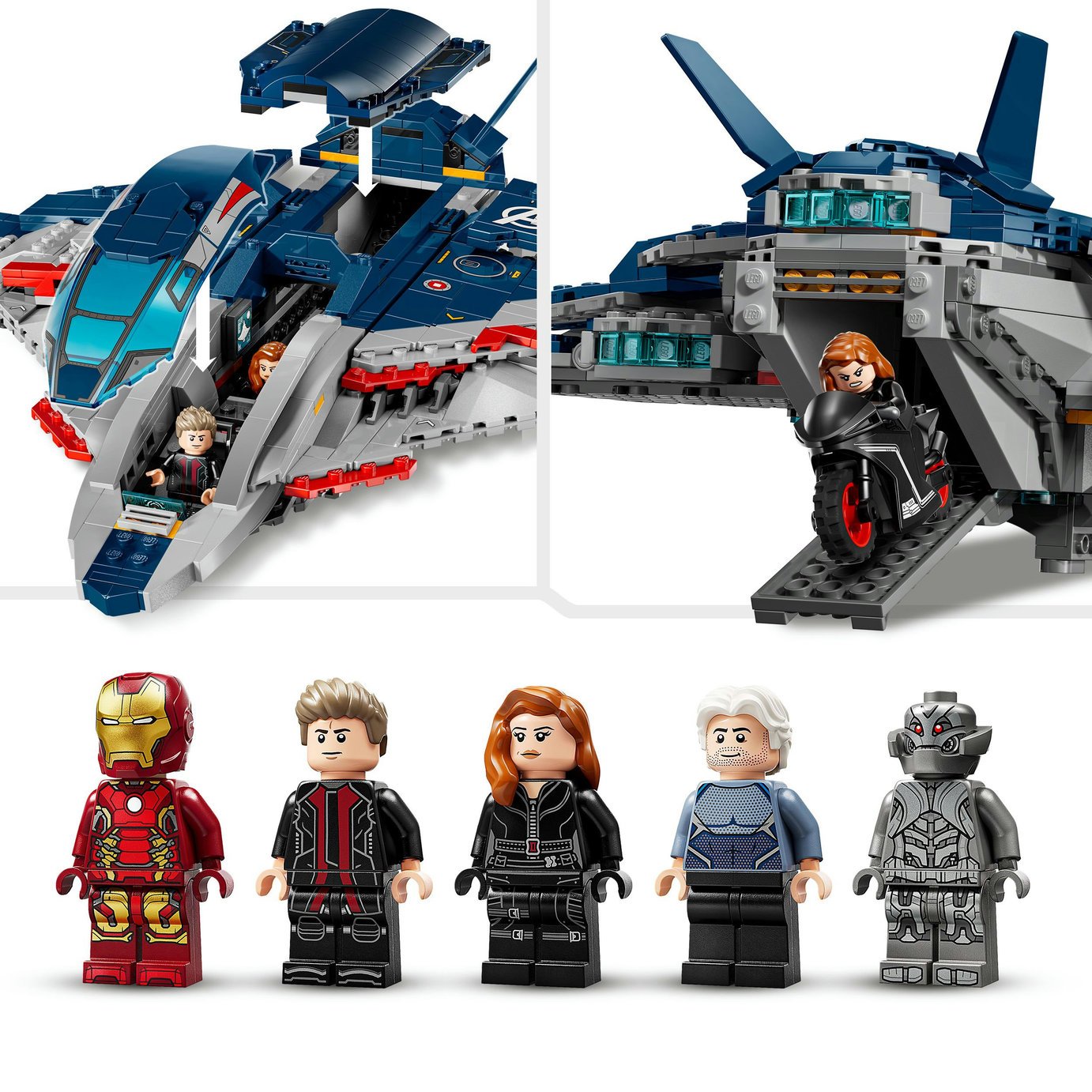 Buy LEGO Marvel Avengers: Age of Ultron Quinjet Set 76325 | LEGO