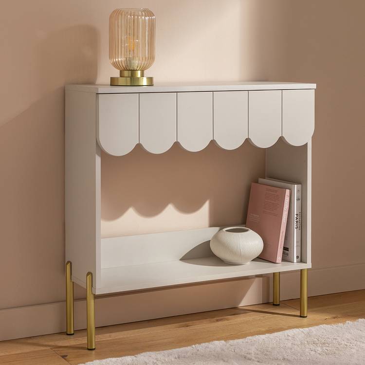 Habitat Fala 1 Drawer Console Table - Natural 0
