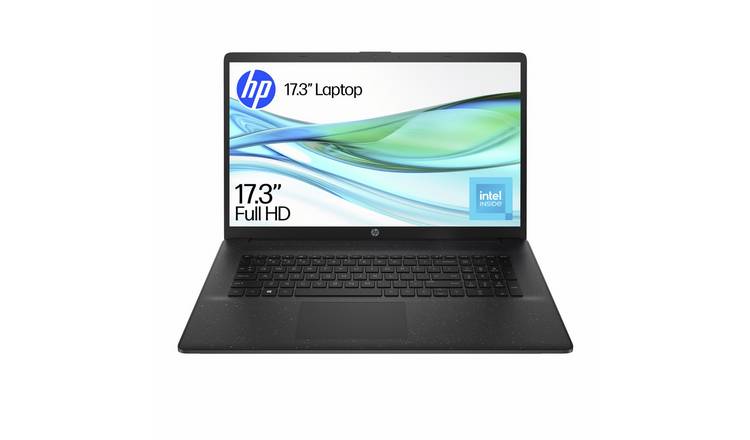 HP BM2X8EA 17.3in N100 4GB 128GB Laptop - Black