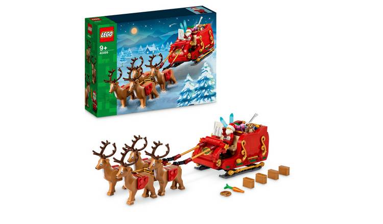 LEGO Iconic Santa's Sleigh Christmas Toy 40499 PREORDER