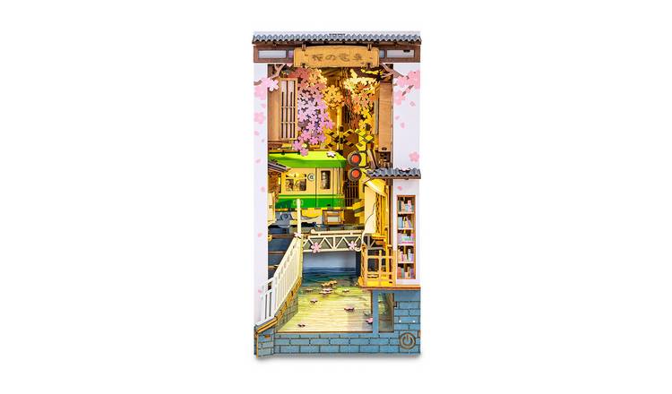 Menkind Sakura Densya Book Nook Construction Kit