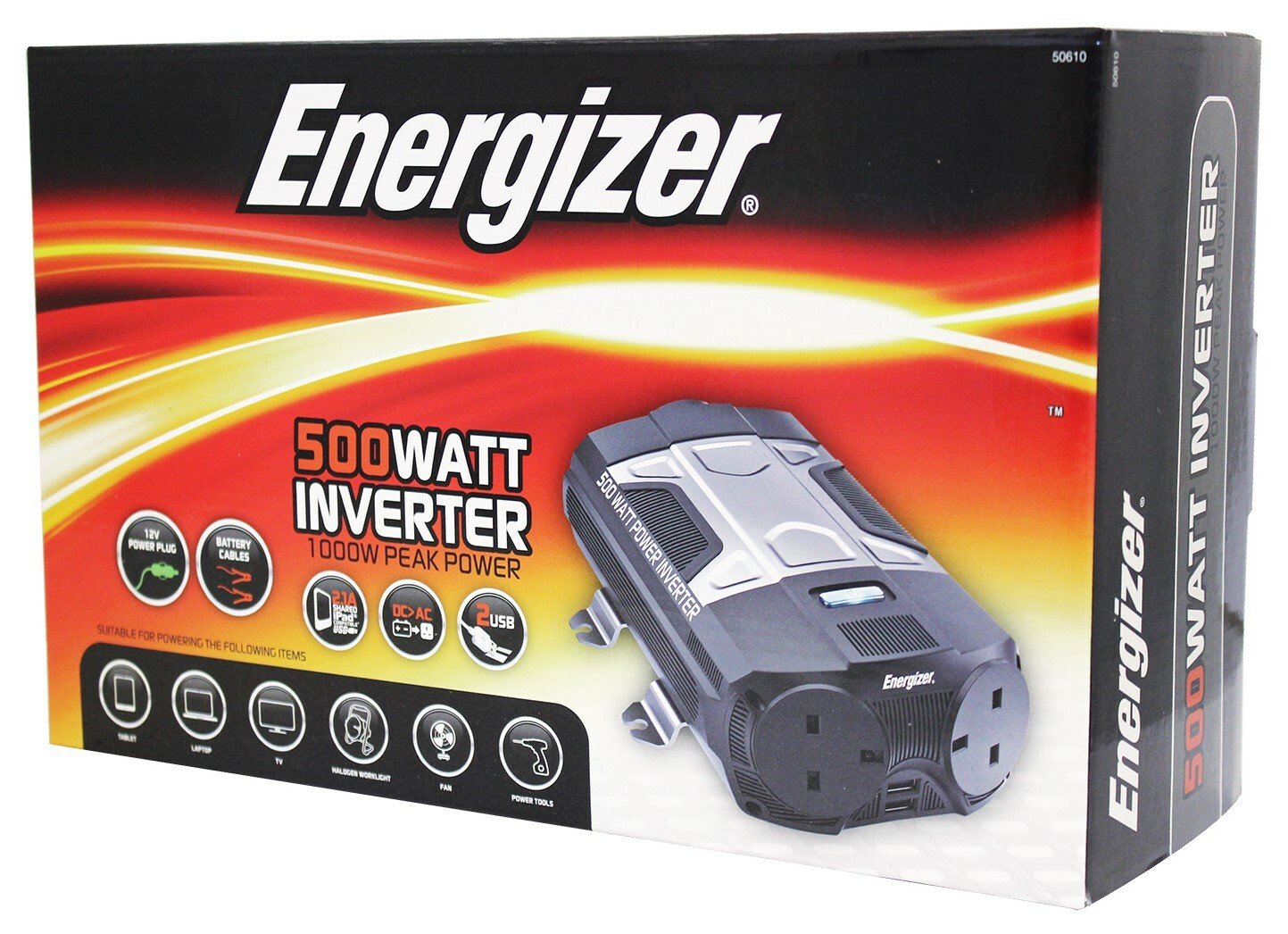 Energizer 500W Power Inverter. Review