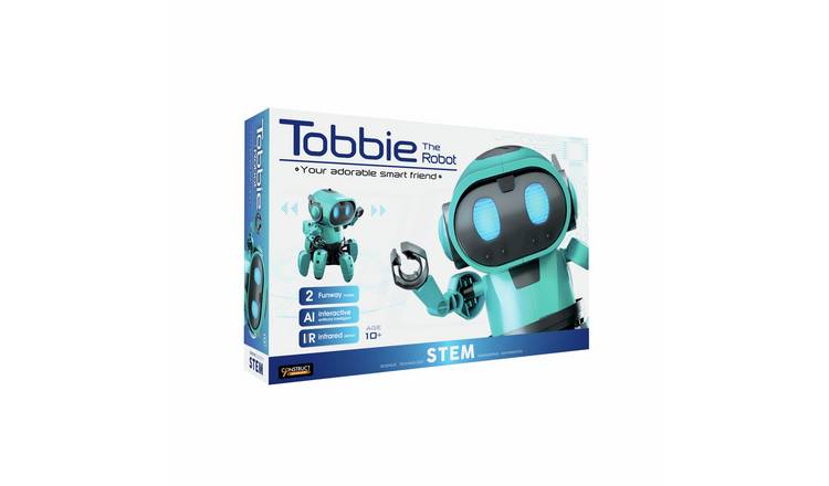 Menkind Tobbie the Self-Guiding Ai Robot Blue