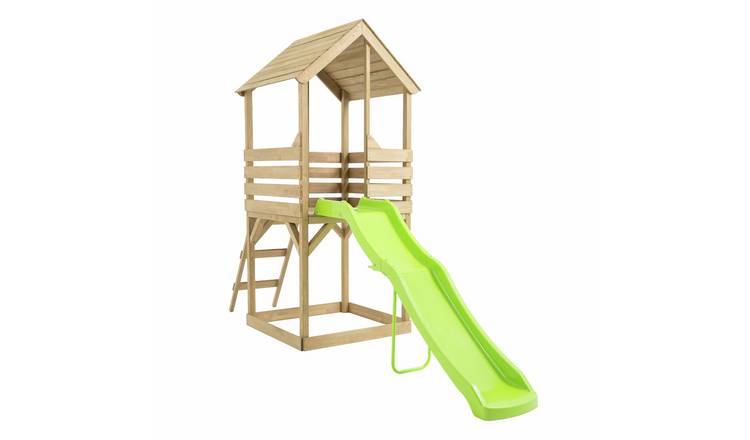 TP Wooden Adventure Playhouse with Slide