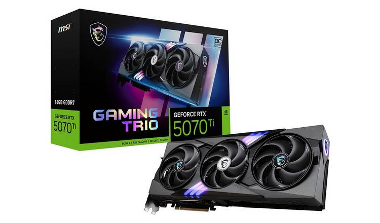 MSI RTX 5070 Ti Gaming Trio OC Plus 16GB Graphics Card