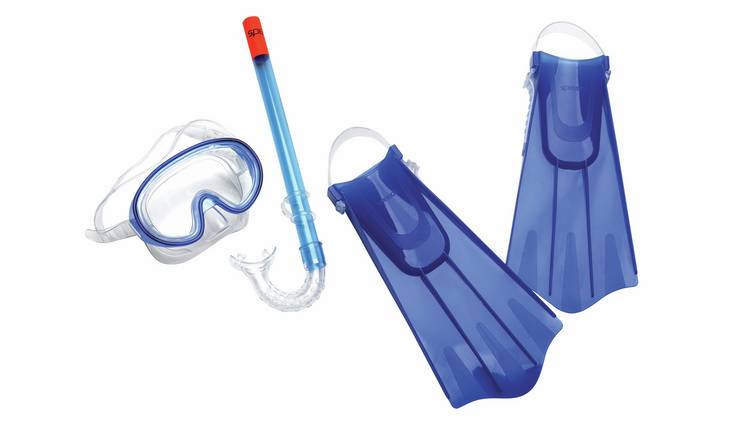 Speedo Aqua Quest Snorkel Set - Blue